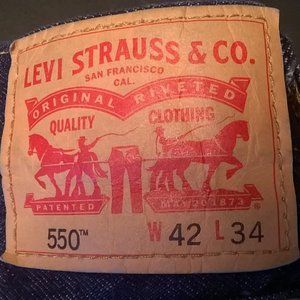 Men's Levi's 550 42/34